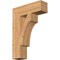 Ekena Millwork Westlake Block Smooth Bracket, Western Red Cedar, 5 1/2"W x 20"D x 28"H BKT06X20X28WTL05SWR - alternate 1